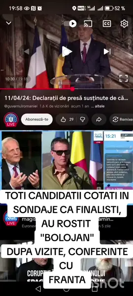 Ciolacu la ambasada Romaiei in Franta.Lasconi in videoconferinta cu Macron, Ciuca cu steagul Frantei la pupitrul de unde vorbeste.... toti in cor....