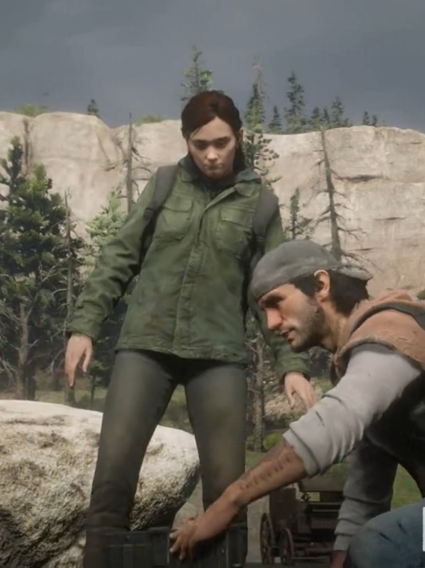 DEACON MEETS ELLIE | CHECK OUT INFECTEDGAMER ON YT #TLOU #THELASTOFUS #TLOU2 #DAYSGONE #DG 