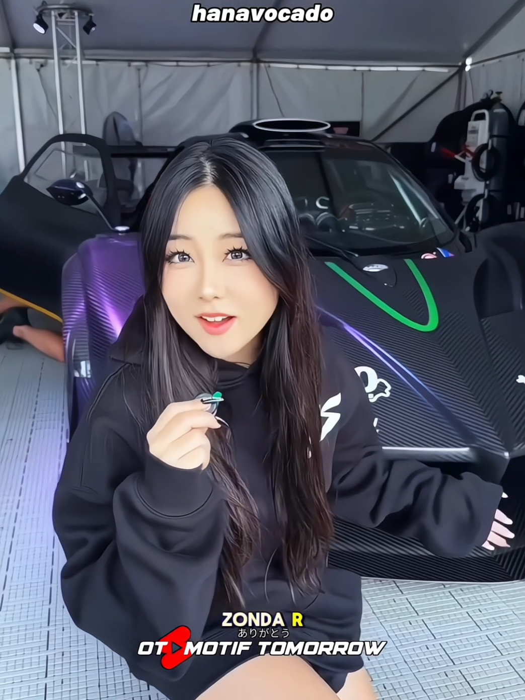hanavocado vs car #car #sound #girl #jdm #hanavocado 