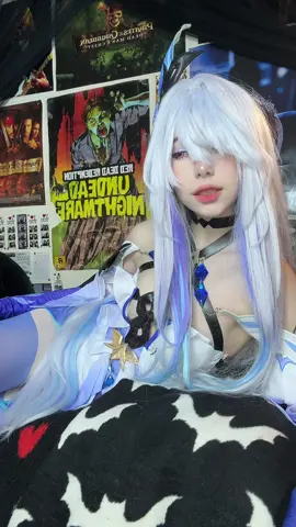 trying to get more cosplay contacts lately #fyp #foryoupage #skirkgenshinimpact #GenshinImpact #cosplay 