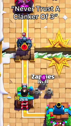 Power of Zappies 🥶 #clashroyale 