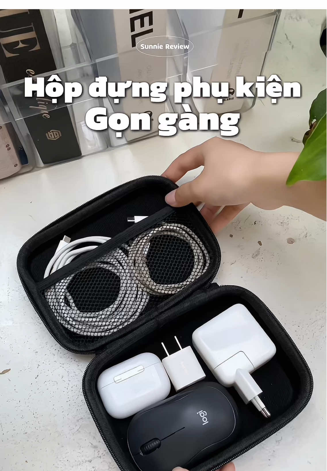 Hộp đựng phụ kiện, túi chống sốc #sunnie #hopdungphukien #tuichongsoc #tuidungphukien 