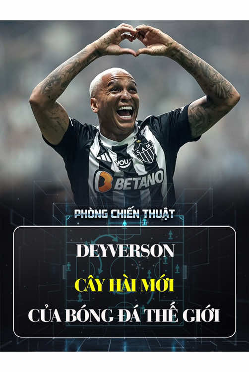 Deyverson, cây hài mới của bóng đá thế giới. #bongda 