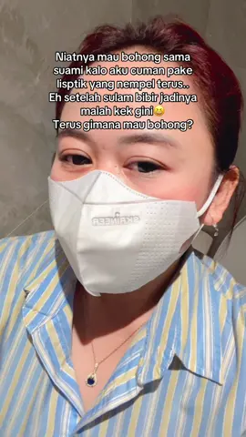 Njjir lah .. gak expect kalo bakal segede ini bibir akuh🤣🤣. #sulambibir #sulambibir 