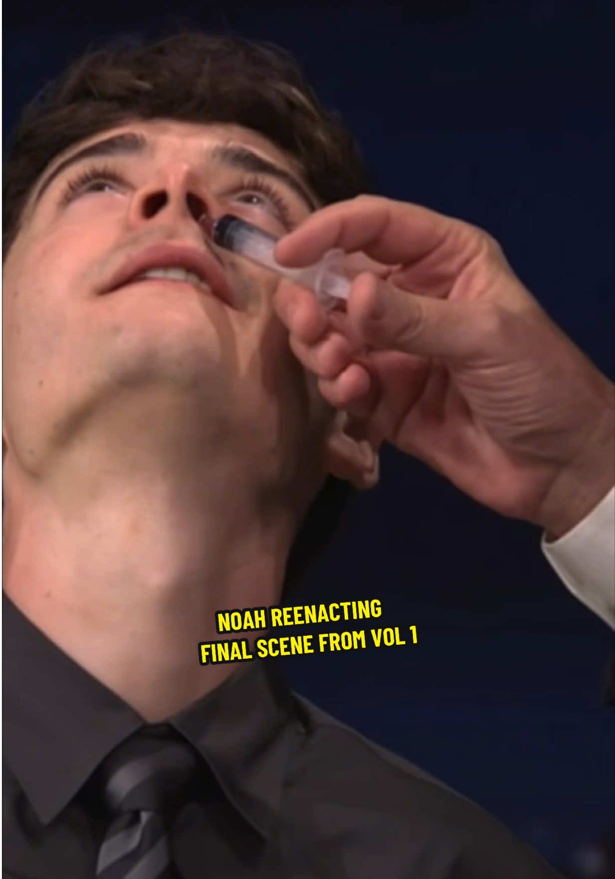 The fact that Noah did that scene in one take makes it even more impressive to me! #strangerthings #fyp #noahschnapp #strangerthings5 #acting  Clip from The Tonight Show Starring Jimmy Fallon 🩸