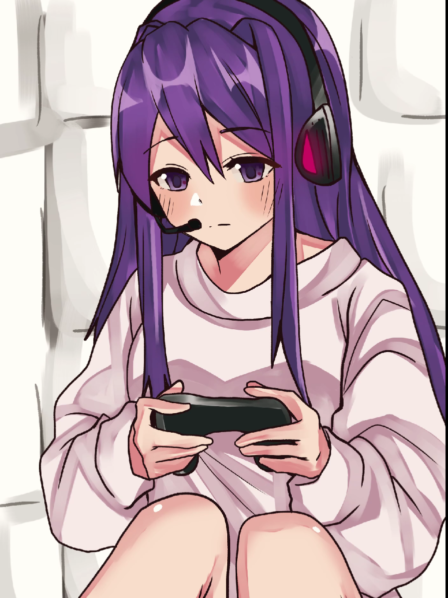 Yuri's gaming session original audio by @eunoeva  #ddlc #ddlcyuri #ddlcedit #ddlcfanart #ddlcplus 