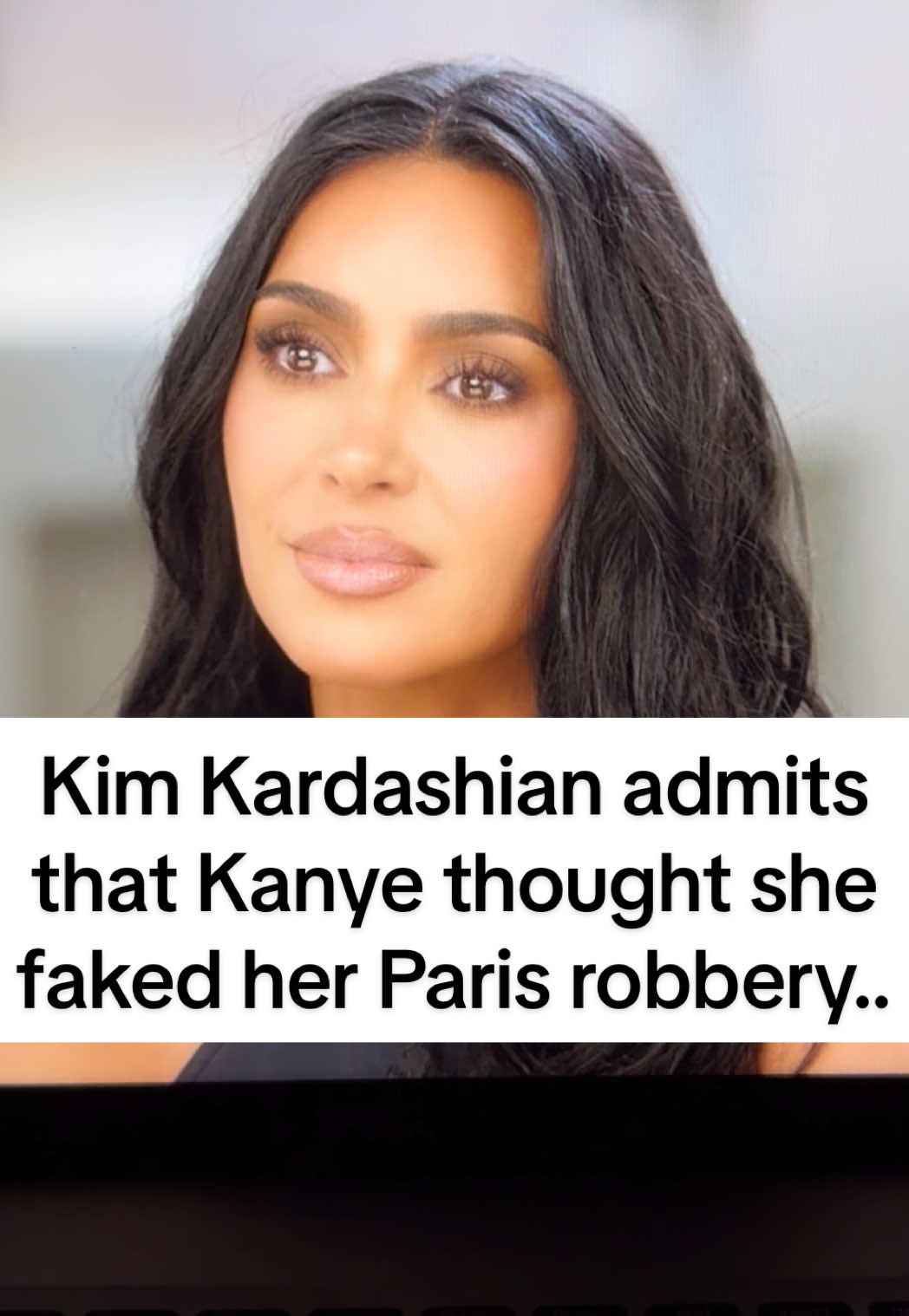 Kanye thought Kim Kardashian faked her robbery 😳 #kardashian #kardashians #thekardashians #kimkardashian 