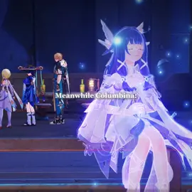 Columbina is just tired 😂 #fyp #GenshinImpact #columbina 