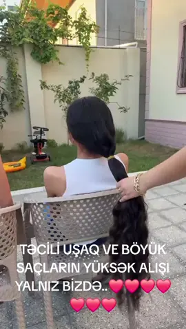 TƏCİLİ UŞAQ VE BÖYÜK SAÇLARIN YÜKSƏK ALIŞI YALNIZ BİZDƏ..❤️❤️❤️❤️❤️❤️❤️#beniöneçıkar #benikeşfeteçıkar #benitakipet #fyp 