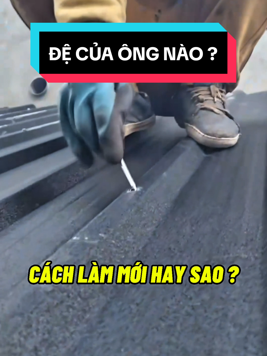 Cách làm mới hay sao ? lợp mái độc lạ quá 😅 #cokhixaydung #cokhi #nhadep #xaynha 