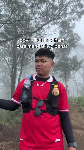 makanya klo naik gunung jangan tektok tra🤣 #pendakigunung #camping #pendakifomo #pendakitektok 