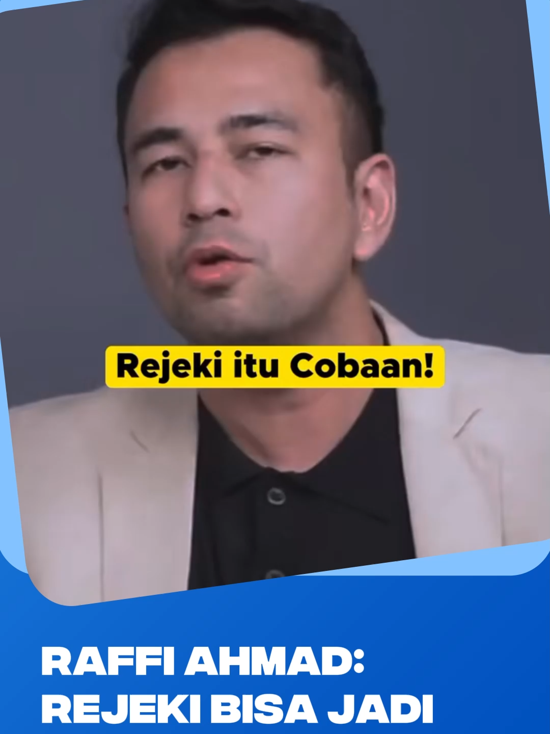 Raffi Ahmad: Rejeki Bisa Jadi Adalah Cobaan. #raffi #raffiahmad #fyp #beritaviral #beranda