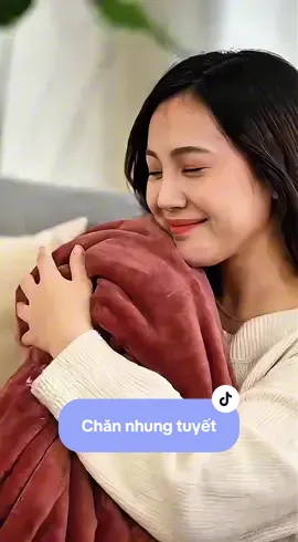 Chăn nhung tuyết lông thỏ ấm áp #xuhuong #channhungtuyet #review 