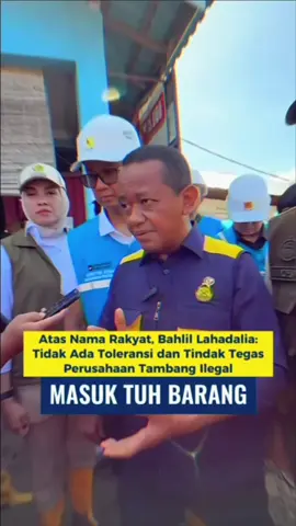Bahlil Lahadalia menegaskan tidak ada toleransi untuk perusahaan tambang ilegal. Atas nama rakyat, pemerintah akan menindak tegas pelaku yang merusak lingkungan dan merugikan negara. #berita #bahlillahadalia #darirakyatuntukenergi #esdmfu #tambangilegal   