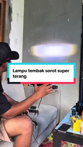Lampu sorot tembak untuk motor / mobil #lamputembak #lampusorot #lampukabut 
