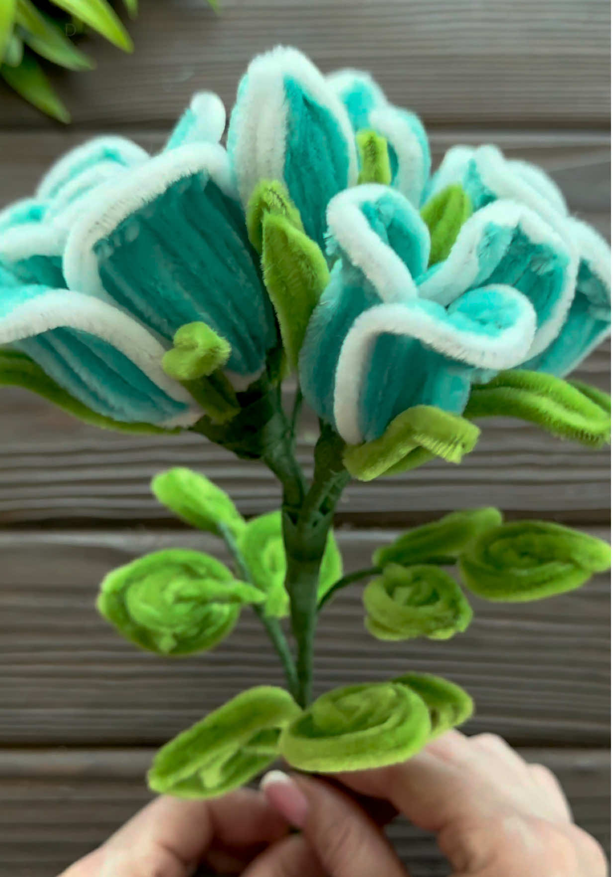 EASY 💥 Pipe Cleaner Crafts Pipe Cleaner Chenille Decoration Ideas Flowers #tutorial #flower #fyp #DIY #easycrafts 