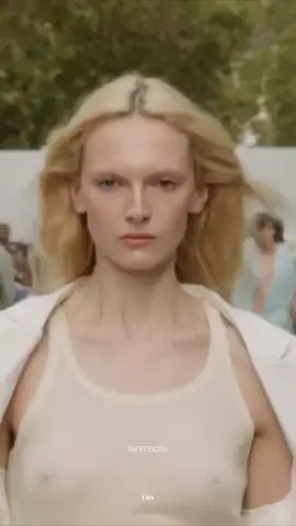 Alex Consani for Stella McCartney Spring 2025 