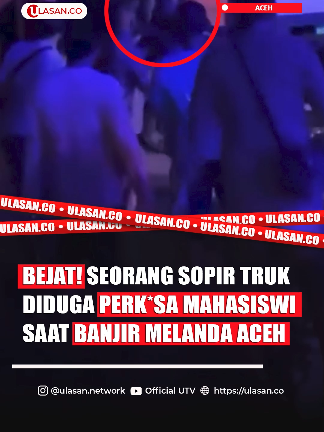 Seorang sopir truk di Aceh Tamiang diamuk massa usai diduga melakukan tindakan tak pantas terhadap seorang mahasiswi asal Langsa yang menumpang mobil saat banjir melanda wilayah tersebut. Menurut informasi yang dihimpun, berawal dari empat mahasiswi yang menumpang truk untuk melewati jalur yang sudah tergenang air. Mereka duduk terpisah di dalam mobil. Dua orang di kursi belakang, satu di depan, dan korban duduk di posisi yang membuatnya lebih dekat dengan sopir. Di situasi tersebut, sopir melancarkan aksi tak senonohnya kepada korban. Pelaku berhasil diamankan warga yang bereaksi keras setelah mendengar jeritan dan melihat korban dalam kondisi ketakutan. Pihak kepolisian setempat segera turun tangan dan mengamankan pelaku dan menahannya untuk menjalani proses penyelidikan lebih lanjut.  #fyp #beritaterkini #beritaupdate #beritatiktokviral #beritaviral #update #UlasanNetwork #berita #ulasan #viralvideo #fypp #fypppp #viral #batamtiktok #batamhits #tranding #tanjungpinang #kepriindonesia #acehviral #acehtiktok #aceh #acehbesar #tamiang