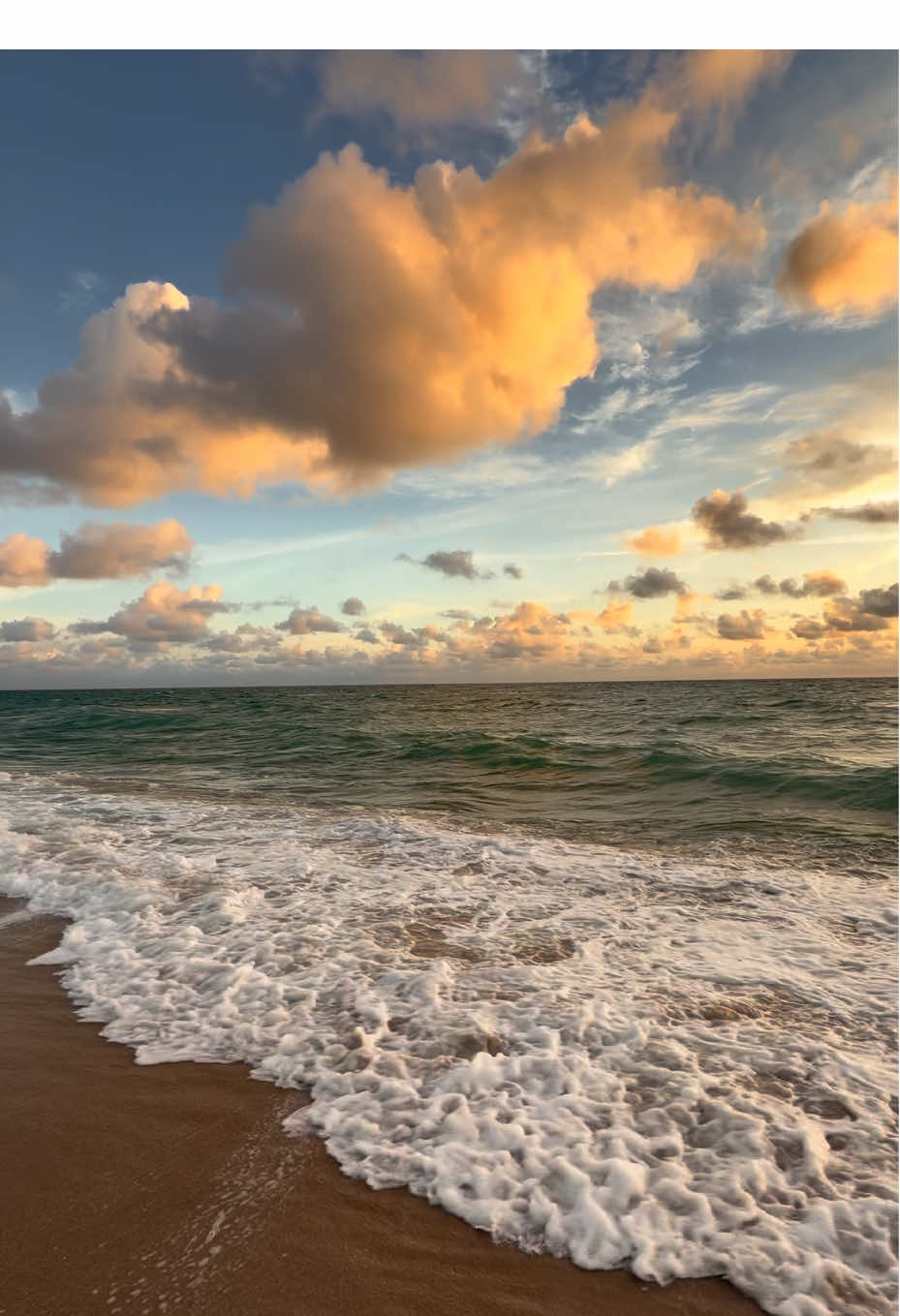 #miami #sunrise #sunset #ocean #sky 