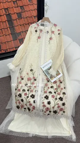 BUTTER CREAM #fyp #promomakanharian #outfitlebaran #fatunhijabs #dresslebaran 