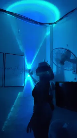 Ang relaxing talaga pag may gantong pailaw ka sa kwarto 🫣🩶 #minilight 