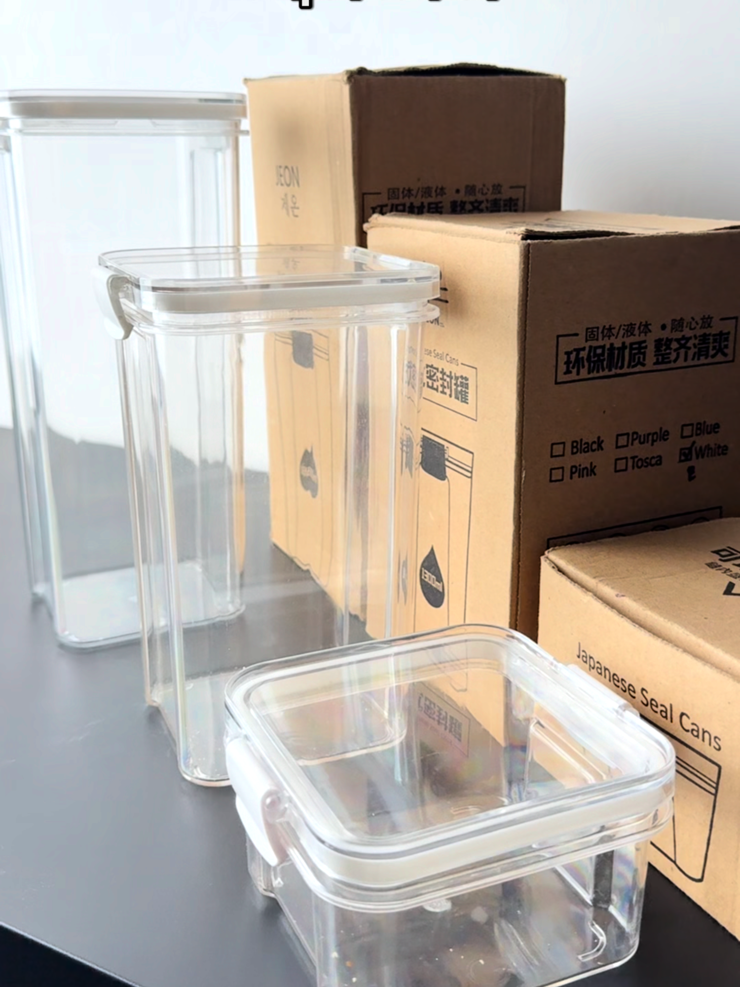 Tutupnya rapat dan bahannya bening tebal, bikin isi toples kelihatan rapi dan nggak cepat melempem#toplesakrilik #peralatanrumah #storagekitchen #dapurminimalis #kitchenvibes #homeessentials