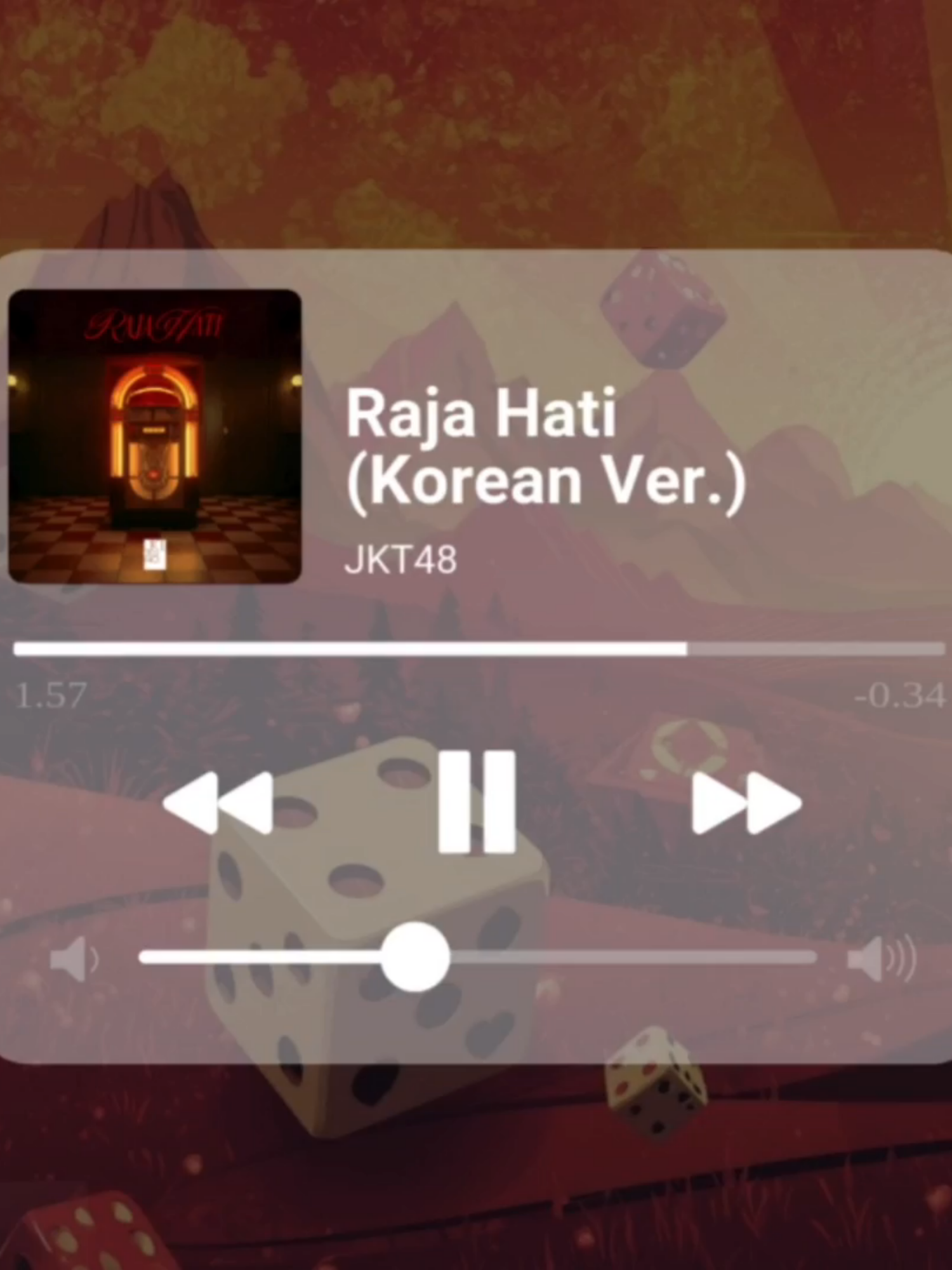 Raja Hati (Korean Ver.) - JKT48 Love can sometimes feel like a game—cards to protect, risks to take, and someone you quietly call the king of your heart. This song captures that rush: the racing heartbeat, the locked eyes, and the dream of building a future together. It’s sweet, bold, and full of that “I know you feel it too” energy. 🎧 Note: This version is created using AI Music Creation, with small adjustments but the meaning stays the same. Don’t forget to LIKE, COMMENT, and FOLLOW! ♥✨ #jkt48 #jkt48newera #kpop #fyp #jpop