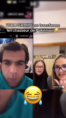 WOLVERMINE chasseur et dresseur de Pokémon 🤣🤣🤣 #wolvermine #wolvo #wolvermine92 #vermine92 #vermine 