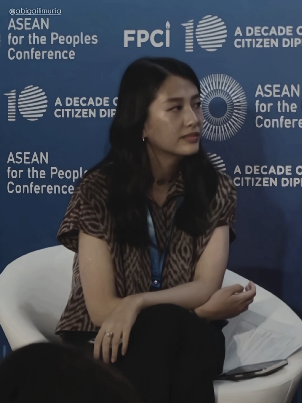 Abigail Limuria : Tujuan gapapa halu tapi cara mencapainya harus realistis Sc: In Our Twenties #xyzbca #fyp #quotes 