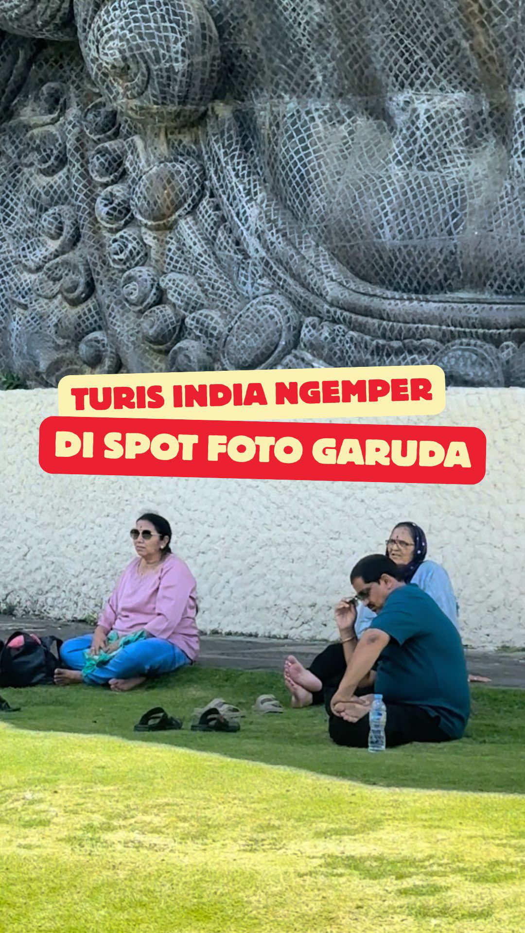 kelakuan turis plat i yg meresahkan, menghalangi spot foto 😭