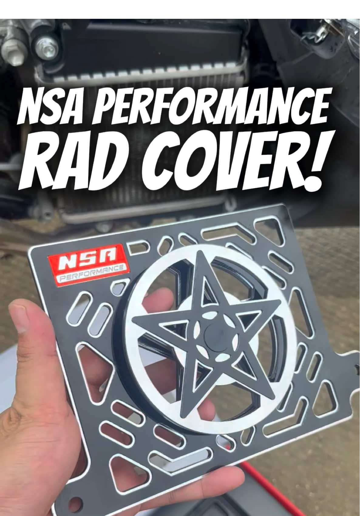 Replying to @Daps yes par palit kana din ng NSA Radaitor cover #radaitorcover #aeroxaccessories #radcover #nsaperformance 