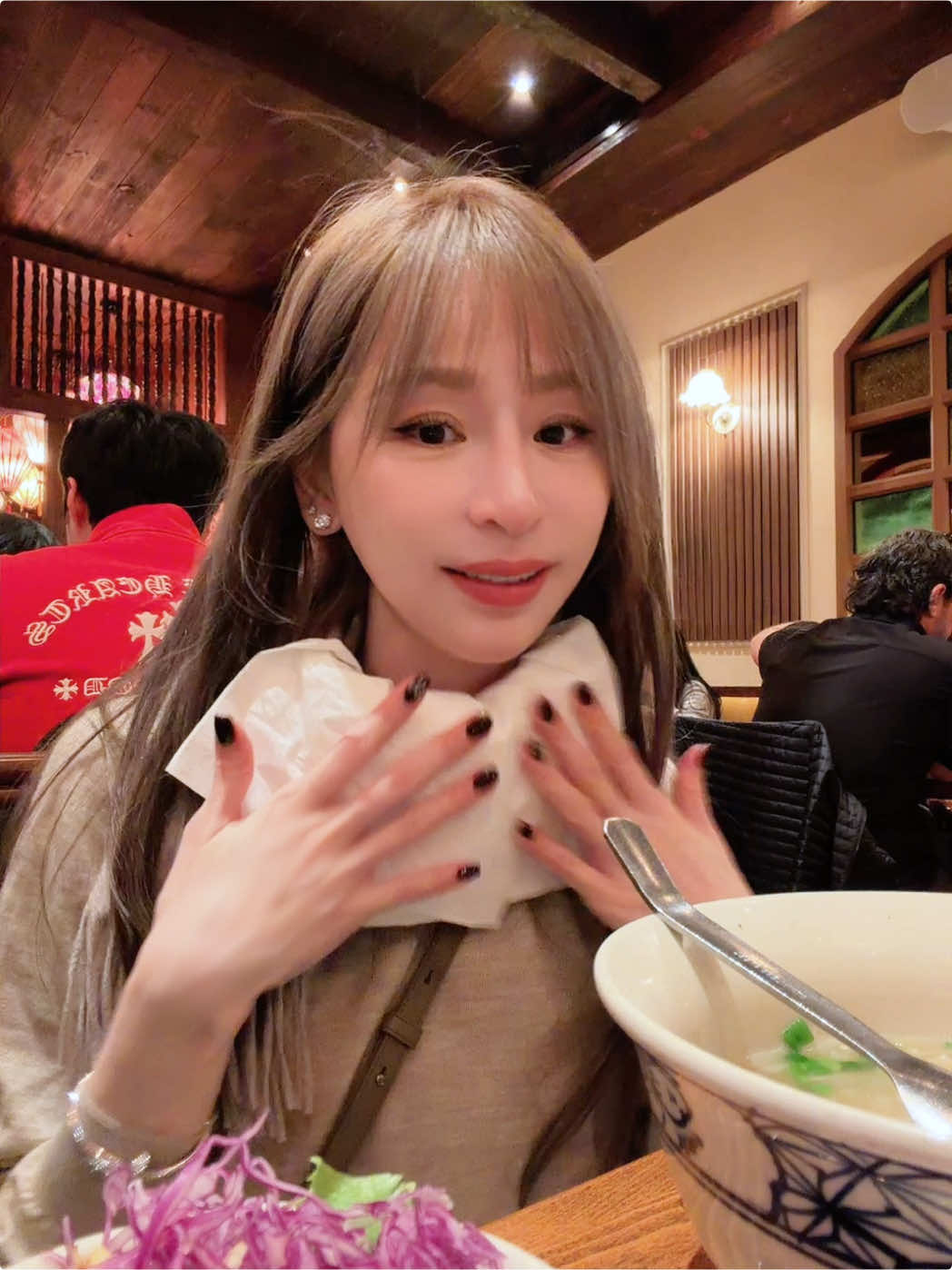 在紐約吃到好吃的pho😋😍🥳