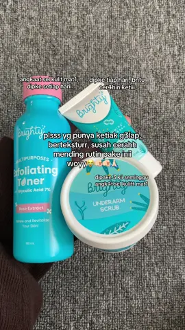 yu glowingin keti #bodycare #brighty 