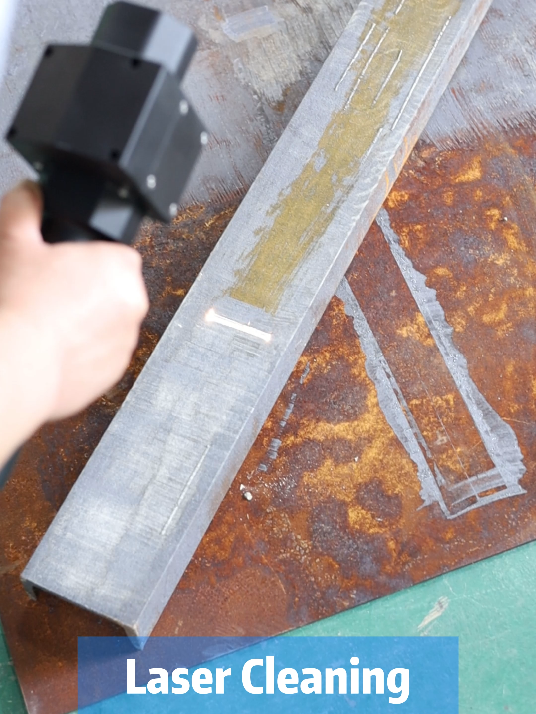 Does laser cleaning machines really work?#DMK Laser#fyp#Cleaning#LaserCleaning