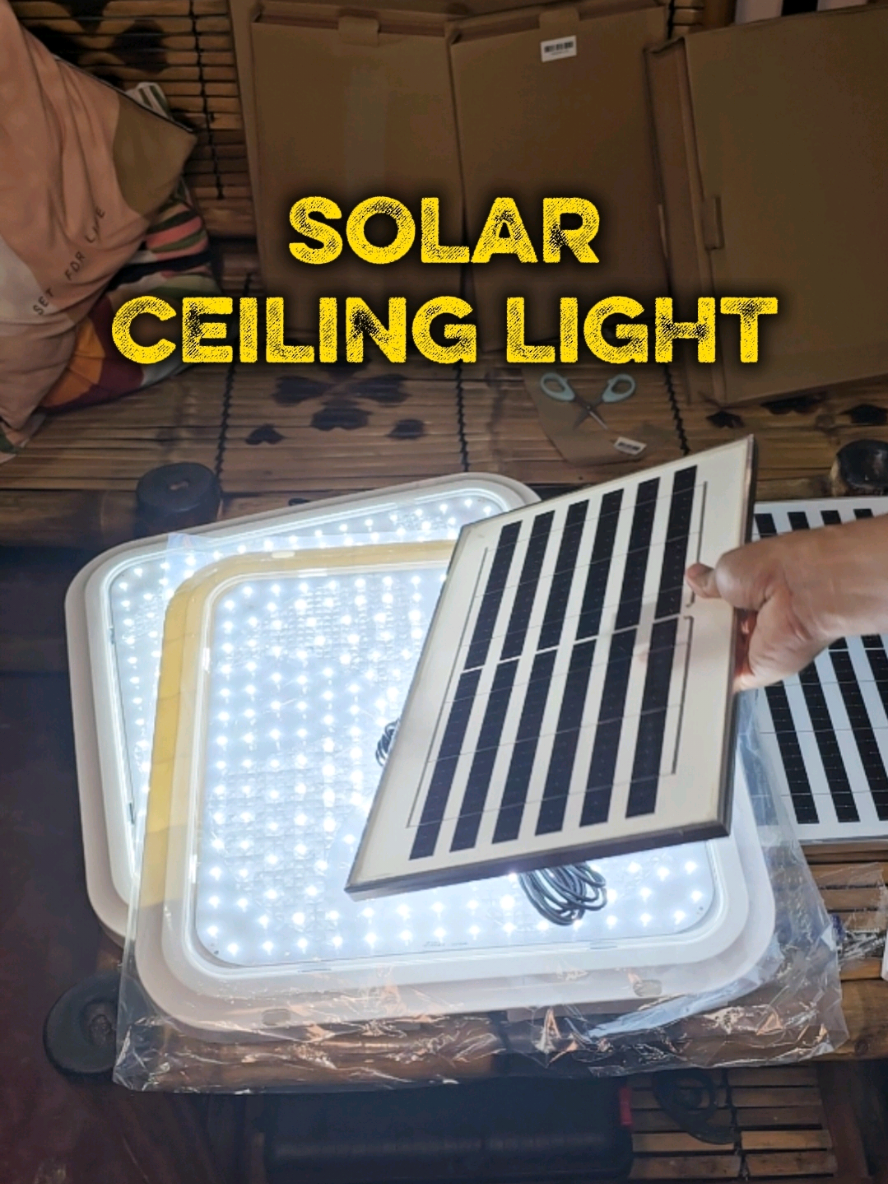 Solar Ceiling Light Solar Emergency Light with Remote Ceiling solar lights #ceilinglight #solarceilinglight #solarlights #solaremergencylight #solar 