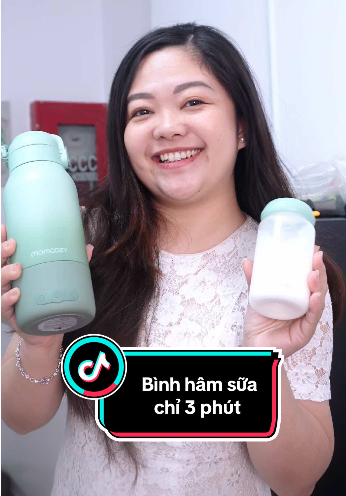 Nhanh tay tậu ngay em bình hâm sữa chỉ 3 phút của Momcozy nha #momcozy #binhhamsua #binhgiulanh #hamsuaphasua #momcare 