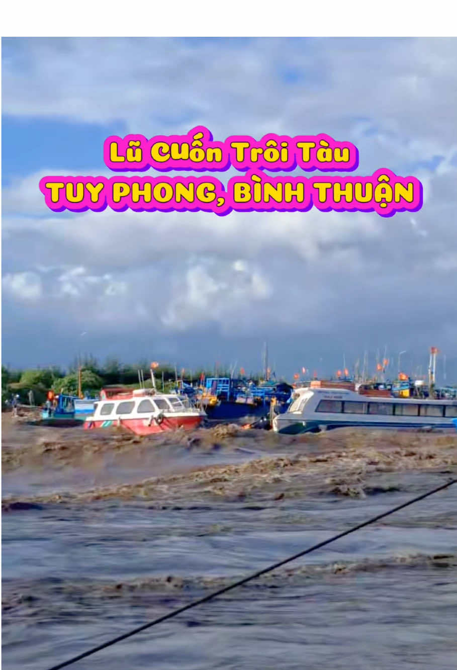 Khủng Khiếp! Lũ Tràn Về Bình Thuận 🙏 #tintuc #viral #xuhuong  #lulut #lulutmientrung 