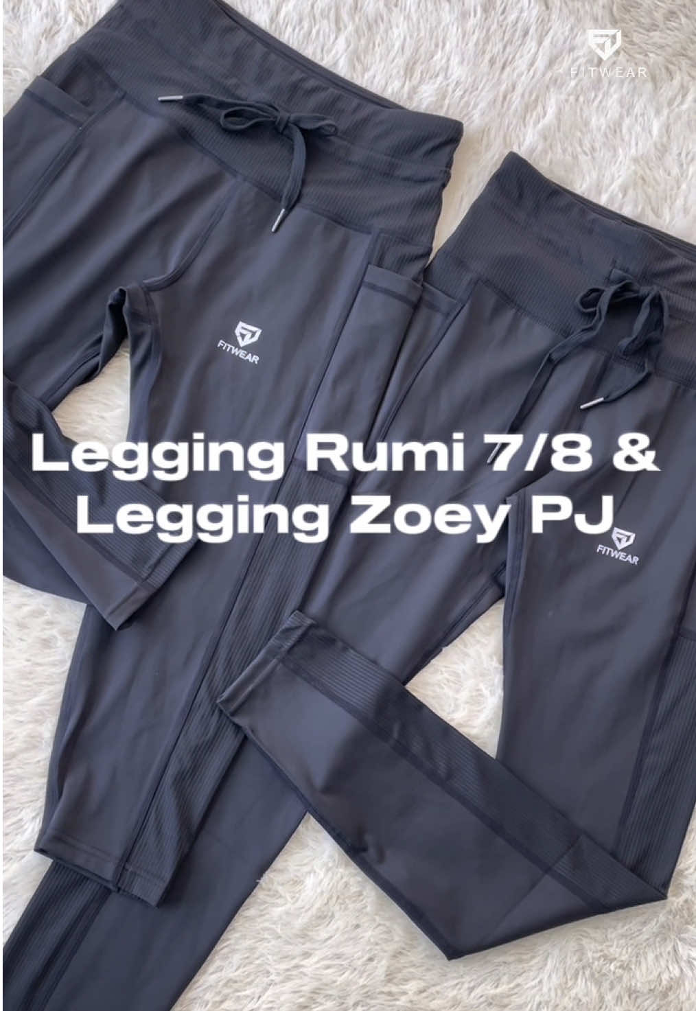 Dua vibe, satu kenyamanan. Rumi 7/8 untuk look yang lebih fresh, Zoey panjang buat coverage maksimal — bahan & sizing tetap sama, cuma beda panjangnya 😉 #leggingpendek #legging7/8 #leggingsport #leggingolahraga 