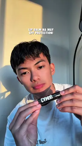 imagine hydrated & natural tinted na yung lips mo tapos may protection pa from uv rays! #tintedlipbalm #lipbalm #spfprotection #camouformen #camoumen 