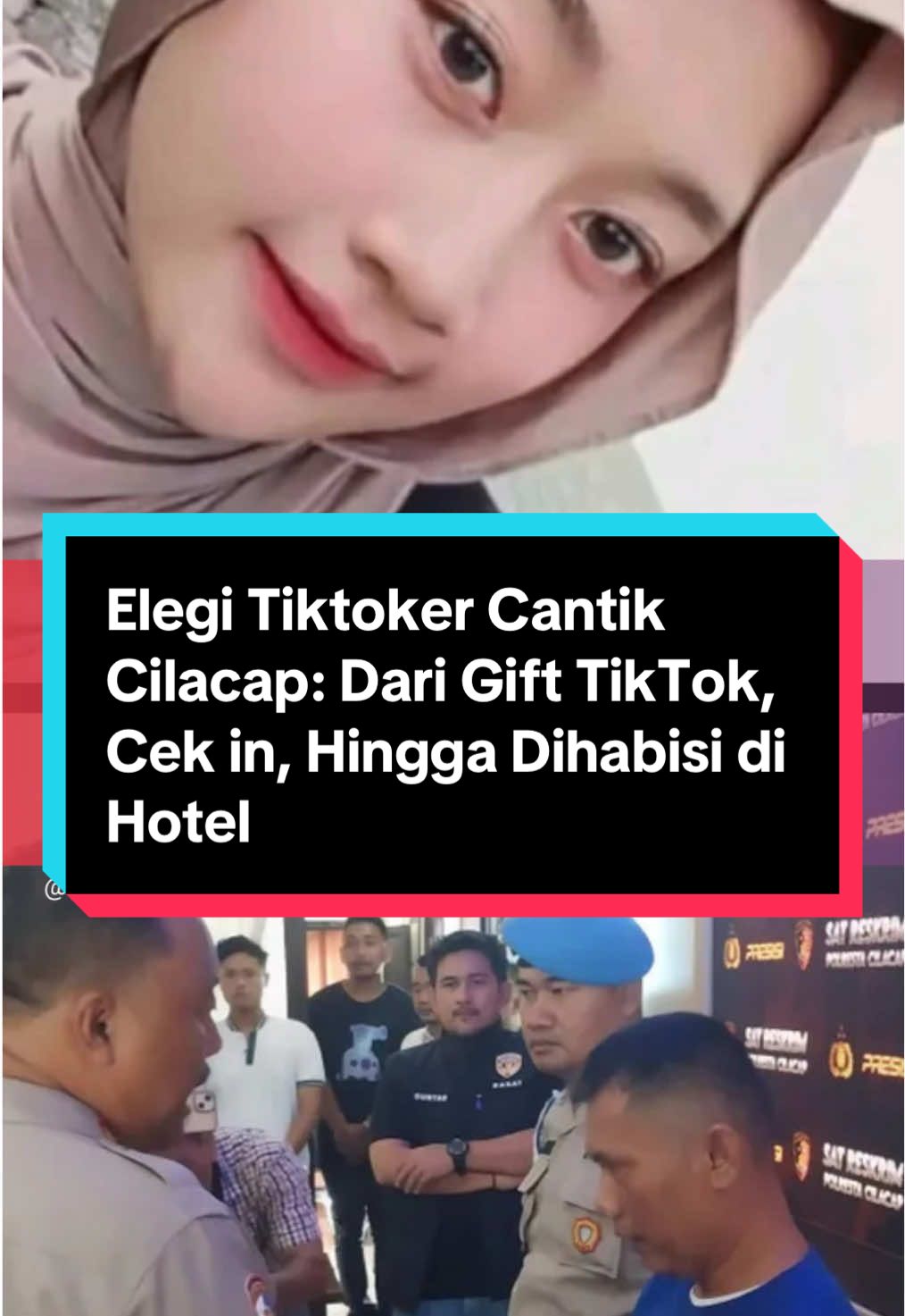 PW (18), seorang kreator TikTok dengan lebih dari 30 ribu pengikut, dikenal aktif melakukan live streaming. S merupakan penonton setianya yang kerap mengirim gift dan kemudian menjalin hubungan dengannya selama sekitar enam bulan. Keduanya sudah lima kali bertemu di hotel sebelumnya. Namun pada 30 November, S mencekik PW hingga hilang nyawa setelah merasa tersinggung karena korban menolak ajakan menikah dan diduga hanya memanfaatkannya untuk uang. #Cilacap 