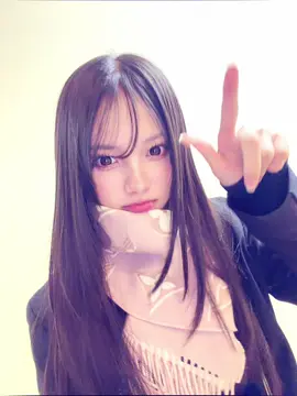 マフラーの季節きた︎^_^ #fyp #sjk #08 #高校生 #マフラー 