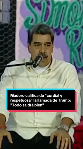 🇻🇪🇺🇸📞 El presidente de Venezuela, Nicolás Maduro, confirmó este miércoles que, hace 
