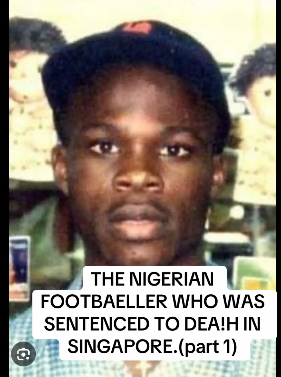 If the world ever remember me,tell them I wasn’t  a bad person,tell them I only followed a promise because I believed in good people.Tell them I dreamed of being more than my struggles,and if this is how my journey ends ,let my story protects another boy like me,let no child trust darkness wearing the face of help…Iwuchukwu Amara Tochi.  Tochi was another Nigerian boy, born without a silver spoon,but determined to become great in life,despite his background.  Another Nigerian child who decided to seek greener pasture in foreign lands,leveraging on the gift he was born with,football. Another Nigerian child,who trusted wrongly and fell into a pit he never rose from.  Born in 1985, Tochi always wanted to play football. He saw it not just as a passion ,but also as a means of escape from the poverty he was born into.At age 5, he move in with a relative and he attended St Anthony’s Mission School in Ohafia, Abia state. At 14, Tochi had the opportunity to move to Senegal,where he played for Nigeria in the West Africa Coca-Cola cup championship.He was making some money for himself,a larger part of which he was sending home to help his family.  In a bid to further pursue the dream,Tochi decided to move to Dubai,he believed the city would get better chances of making a name for himself in football,he decided to first go to Pakistan,a with the assumption of getting a visa and a train ride to Dubai from there,how he came to assume this is still unclear,because there was no such train,but he didn’t find out,until he landed in Pakistan.  He sought refuge in a church in Islamabad,it was while he was there,that he met one Mr Smith,a fellow Igbo man,who presented himself as an Angel, who was going to help him realize hiss life dreams, help him secure a move to Dubai,this never came to pass,but Mr Smith went on to change the course of Tochi’s life in ways he never would have imagined in his wildest dreams. When the Dubai move didn’t happen, Mr Smith asked Tochi to travel to Singapore, where he would meet Smith’s sick friend and deliver African herbs to him. He said his friend, Olele Nelson Malachy would be flying in from Indonesia to recieve the African herbs and also give Tochi $2000 for the gesture and not only that,Tochi can also be applying to clubs for trial why in Singapore. The deal sounded so juicy to Tochi,and he accepted.  On November 27,2004, Tochi flew into Singapore’s Changi airport at about 1:45 pm, and was patiently waiting for Malachy  to arrive to pick up his delivery. But he had to wait,for ah long time,he waited and later he got a call from Smith,stating that Malachi would be arriving late due to a missed flight. Tochi then decided to go at the Ambassador Transit  hotel,but there was no room at that particular time. He decided to wait in the transit area until rooms are available at the hotel…he ended up waiting for close to 24 hours. According to procedure,the receptionist on duty called to inform the police of a passenger who has been waiting in the transit area for about 24 hours…that was the beginning of the end for Tochi. The airport police swept in on Tochi, and without fear,knowing he had no reason to fear, he explained that he was required to have $2,000 before he can be granted entry into Singapore which he did not have at the moment. He told them of his plan to talk with the football federation for assistance in securing trial chances with any of the clubs there.  Tochi was searched, and about 100 capsules were found in his possession…when he was asked,he boldly told them it’s African herbs which are meant to give energy when consumed,he told them he was to deliver it to one Mr Malachy, and to prove himself,he boldly swallowed one of the capsules…this didn’t go well,and he has to be rushed down to the hospital where they administer laxatives on him to expel the drugs from his system. (Watch out for part 2)   #creatorsearchinsights  #fyppppppppppppppppppppppp  #goviral  #saynotodrugs❌🚭🍺🍾❌  #viral 