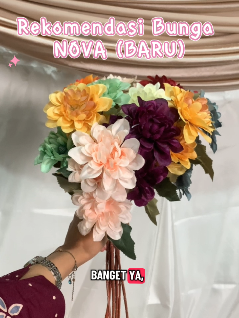 langsung aja checkout sekarang juga😍💐#dekorasiwedding #artificialflowers #fyp 