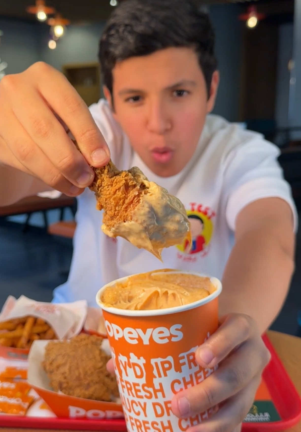 عروض بوبايز ماتوقف وجبة البروستد بـ 19﷼ 🍗 ولا من دجاج التنمية المعروف طازج وسعودي🇸🇦 💯 صدقوني هذا من انظف بروستدات الرياض وفوقها سعر 😍 🌟  @Popeyes Saudi  بوبايز السعودية 🌟 🛵 متوفرين على جميع تطبيقات التوصيل 📍وعندهم 85 فرع فالسعودية دايم قريبين منك 💬 اكتبو لي وش تبغون أجرب الايام الجاية 💬 ___________________________ #بوبايز  #نايف_يجرب AD #مطاعم_الرياض  #جديد_الرياض #اماكن_الرياض   