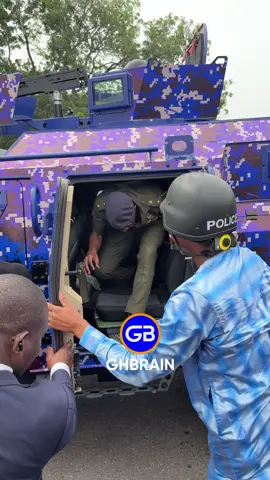 President Mahama has officially handed over 40 newly commissioned Armoured Operational Vehicles to the Ghana Police Service.