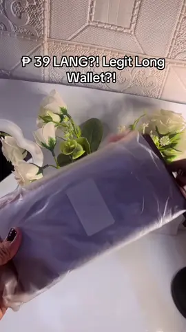 Trending long wallet for women! Super classy, soft material, may cute hair ball, at perfect pang regalo #LongWalletForWomen #giftidea #christmasgiftideas 