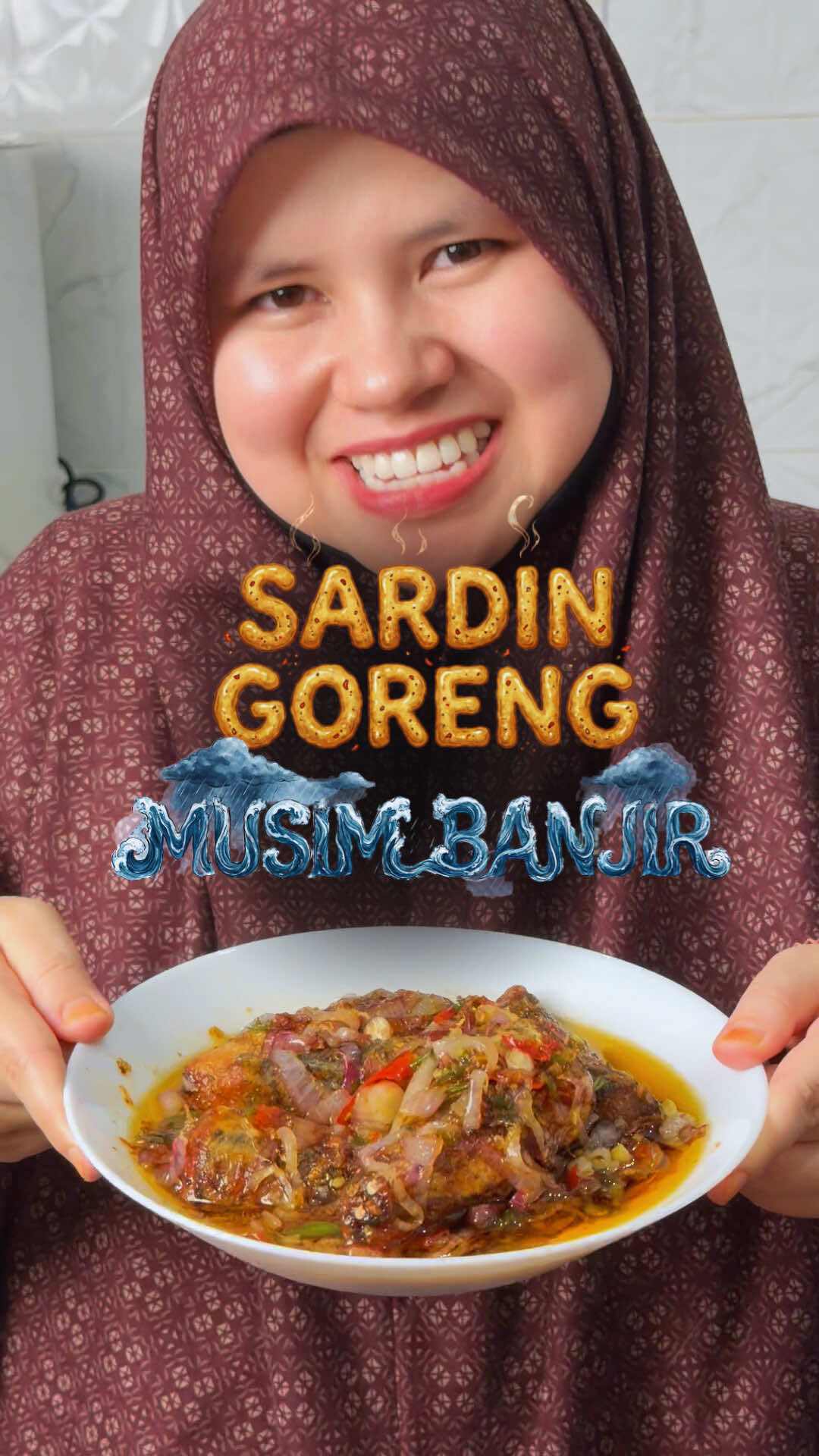 Sejuk-sejuk musim banjir, lauk nilah yang paling syok makan panas-panas… Simple dan mudah je buat. #sardingoreng #resepisardin #resepimudah #resepsimple 