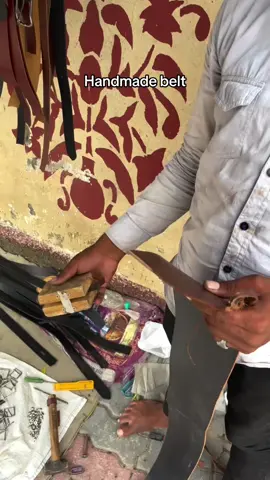 Handmade belt (🎥: @foodies aao)
