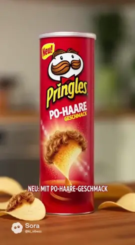 Pringles po haare edition #fyp #trend #chips #sora #ki 